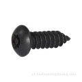 Torx Button Button parafuso da cabeça de aço carbono preto